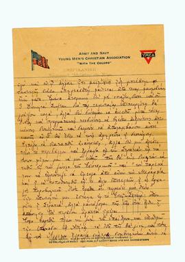 Επιστολή του Δημήτριου Παπαδόπουλου από το Μικρασιατικό Μέτωπο στον πατέρα του στο Ναύπλιο (3)